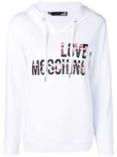 Love Moschino худи с принтом чирлидеров и логотипа
