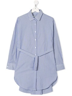 Msgm Kids рубашка с полосками