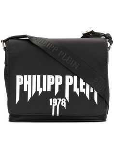 Philipp Plein сумка-мессенджер с логотипом