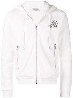 Moncler толстовка на молнии с логотипом