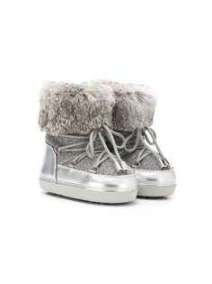 Missouri Kids glitter-effect snow boots