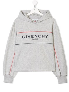 Givenchy Kids худи с вышитым логотипом
