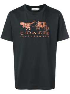 Coach Rexy and carriage embroidered T-shirt
