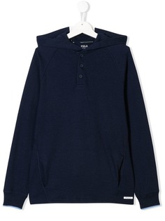 Ralph Lauren Kids buttoned hoodie