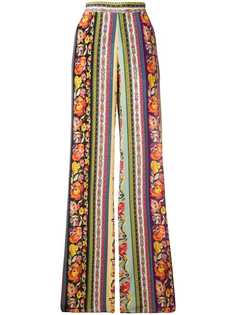 Etro floral-print trousers