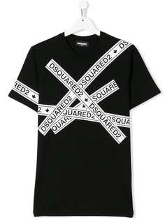 Dsquared2 Kids футболка с логотипом