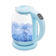 Чайник электрический KITFORT КТ-640-1, 2200Вт, голубой