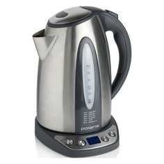 Чайник электрический POLARIS PWK1783CAD, 2200Вт, серебристый
