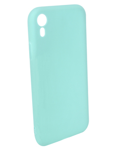 Аксессуар Чехол для APPLE iPhone XR Pero Soft Touch Turquoise PRSTC-IXRC ПЕРО