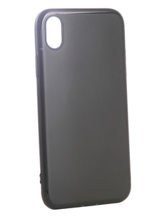 Аксессуар Чехол для APPLE iPhone XR Ubik TPU Black 31341