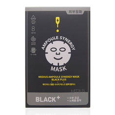 Маска для лица MEDIUS AMPOULE SYNERGY MASK очищающая 25 мл