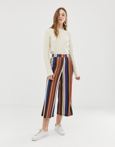 Кюлоты в стиле 70-х с полосками ASOS DESIGN - Мульти