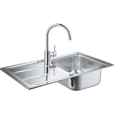 Комплект кухонной мойки Grohe K400 Sink Bundle 45-S со смесителем Concetto (31570SD0)