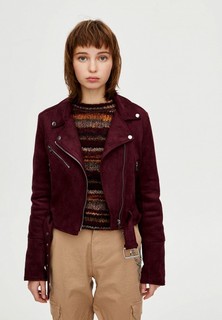 Куртка кожаная Pull&Bear