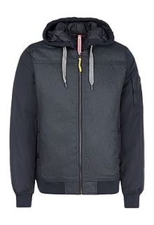 Утепленный бомбер с капюшоном S.Oliver