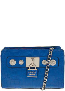 Сумка через плечо с выделкой под рептилию Guess