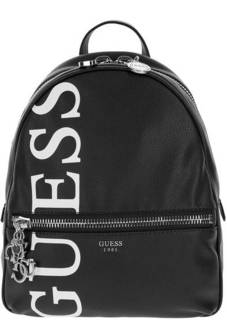 Черный рюкзак с широкими лямками Guess