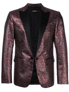 Dsquared2 блейзер с леопардовым узором