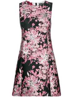 Dolce & Gabbana платье шифт с цветочной вышивкой