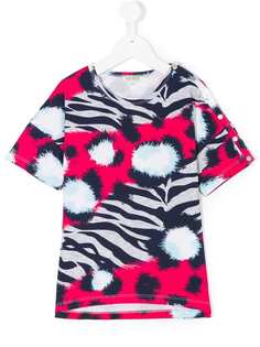 Kenzo Kids футболка с анималистическим принтом