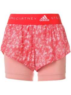 Adidas By Stella Mccartney беговые шорты 2 в 1