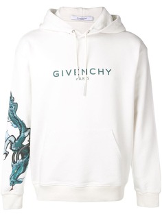Givenchy толстовка с капюшоном и изображением дракона