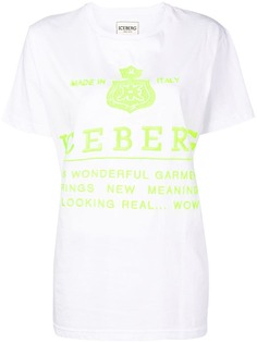 Iceberg футболка с логотипом