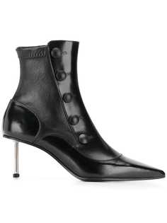Alexander McQueen ботильоны с декоративными пуговицами
