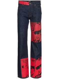 Calvin Klein 205W39nyc прямые джинсы с принтом
