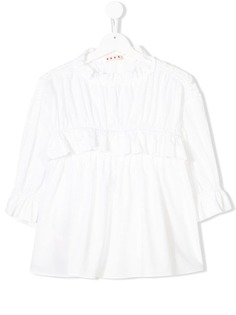 Marni Kids блузка с оборками