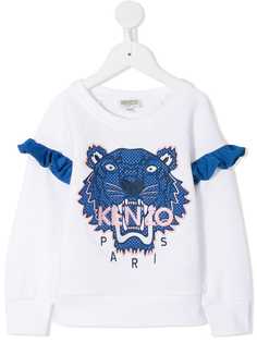 Kenzo Kids толстовка с тигром