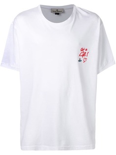 Vivienne Westwood Got a Life! embroidered T-shirt