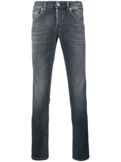 Dondup джинсы узкого кроя с выцветшим эффектом