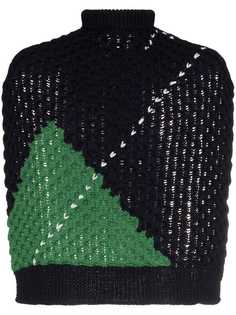Raf Simons шарф-свитер