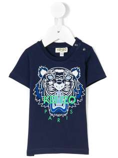 Kenzo Kids футболка с принтом Tiger