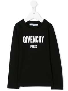 Givenchy Kids logo print T-shirt