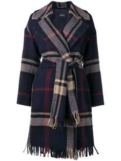 S Max Mara пальто в клетку