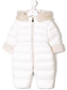 Moncler Kids дутый комбинезон