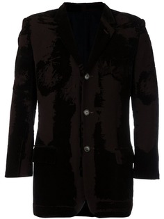 Jean Paul Gaultier Vintage бархатный пиджак с выгоревшим эффектом