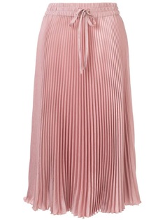 Red Valentino плиссированная юбка миди