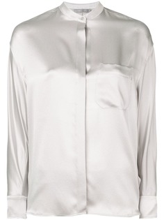 Vince рубашка с одним карманом