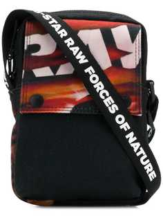 G-Star Raw Research printed messenger bag