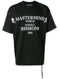 Mastermind World футболка с нашивкой-логотипом
