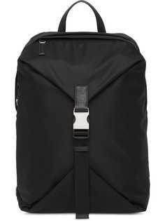 Prada Saffiano leather trim backpack