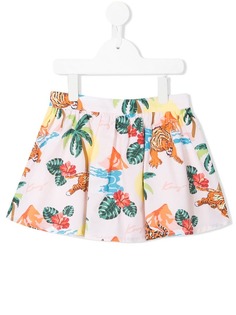 Kenzo Kids jungle print skirt