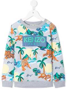 Kenzo Kids jungle print sweatshirt