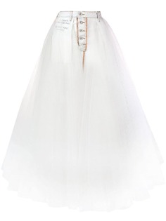 Unravel Project пышная юбка из тюля