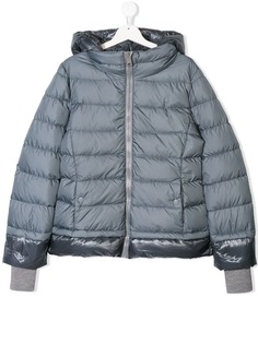 Herno Kids дутая куртка с капюшоном