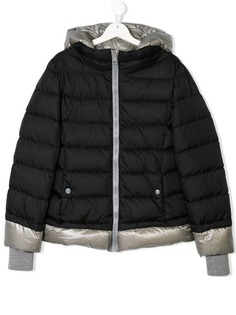 Herno Kids дутая куртка с капюшоном