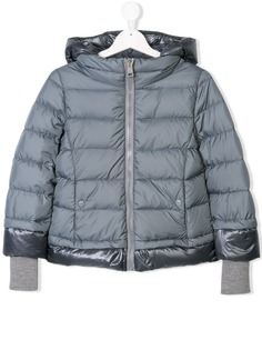 Herno Kids дутая куртка с капюшоном